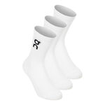 Abbigliamento On On Logo Sock High 3P Calzini da tennis Unisex-bianco