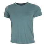 Abbigliamento Under Armour Under Armour Launch Camicia da corsa Donna - grigio-blu, 