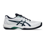 Scarpe da tennis ASICS ASICS Game FF Scarpa Per Terra Rossa Uomini-Bianco,Blu Scuro