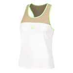 Abbigliamento Quiet Please Quiet Please Wild Racerback Canottiera Donna-Bianco