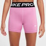 Dri-Fit Big Kids 3in Pantaloncini Ragazze - rosa, nero