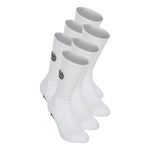 Abbigliamento BIDI BADU BIDI BADU Matayo Crew Tech Calzini Da Tennis-Bianco