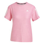 Abbigliamento adidas adidas Own The Run Camicia Da Corsa Donna-Rosa,Bianco