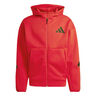 Z.N.E. Full Zip Felpa Uomini - rosso, 