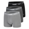 Everyday Cotton Stretch Boxer Uomini-Nero,Grigio