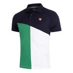 Abbigliamento Fila Fila Erol Polo Uomini-Blu Scuro,Verde