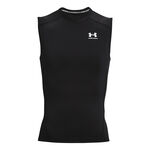 Abbigliamento Under Armour Under Armour Heatgear Armour Canottiera Uomini-Nero,Bianco