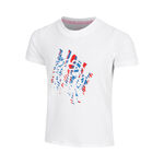 Abbigliamento BIDI BADU BIDI BADU Ufoma Lifestyle Maglietta Ragazze - blu, rosso