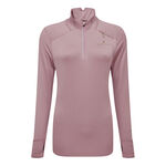 Abbigliamento Ronhill Ronhill Tech Prism 1/2 Zip Camicia Da Corsa Donna-Rosa Antico