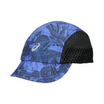 Abbigliamento ASICS ASICS Fujitrail Graphic Cappellino Unisex-blu, nero