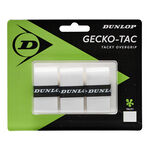 Overgrip Dunlop Dunlop Gecko-Tac Confezione Da 3-Bianco