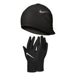Abbigliamento Nike Nike Essential M&uuml;tze + Guanti Uomini-nero,argento