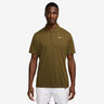 Court Dri-Fit Solid Polo Uomini-Oliva