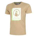 Abbigliamento Quiet Please Quiet Please Wild Layer Maglietta Uomini-Beige,Verde Neon