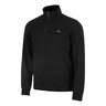 Urban Lifestyle Half Zip Manica Lunga Uomini-Nero