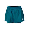 Create Rematch 2in1 Pantaloncini Donna-Color Petrolio,Bianco