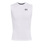 Abbigliamento Under Armour Under Armour Heatgear Armour Canottiera Uomini-Bianco