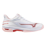 Scarpe da tennis Mizuno Mizuno Wave Exceed Court Scarpa per tutte le superfici Donna - bianco, berry