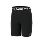 Abbigliamento Nike Nike Pro 365 High Waist 7in Pantaloncino Attillato Donna-Nero,Bianco