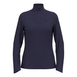Abbigliamento Odlo Odlo Essential 1/2 Zip Manica lunga Donna - blu scuro, 