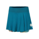 Abbigliamento BIDI BADU BIDI BADU Komodo Printed Wavy Gonna Ragazze-Color Petrolio