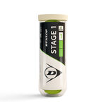 Palline Da Tennis Dunlop Mini Tennis Stage 1 Grün, 3er