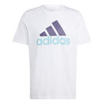 Abbigliamento adidas adidas Big Logo Single Jersey Maglietta Uomini - bianco, 