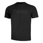 Abbigliamento ASICS ASICS Logo Maglietta Uomini - grigio, 