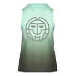Abbigliamento Da Tennis BIDI BADU Supraspin Move Printed Tank - mint/grey
