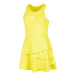 Abbigliamento da tennis Quiet Please Quiet Please Flounce Abito Donna - giallo, bianco