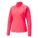 Abbigliamento Puma Puma Knit Half-Zip Manica lunga Donna - rosa, 