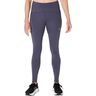 Road Winter High Waist Calzamaglia Da Corsa Donna-Grigio-blu