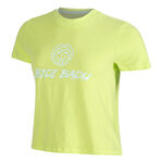 Abbigliamento BIDI BADU BIDI BADU Rotatores Move Maglietta Donna-Giallo Neon