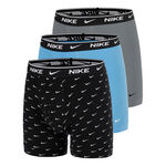 Abbigliamento Nike Nike Essential Cotton Stretch Boxer Brief Boxer - Confezione da 3 Uomini-nero, grigio