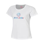 Abbigliamento da tennis BIDI BADU BIDI BADU Logo Chill Maglietta Bambini-bianco