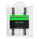 Overgrip Signum Pro Signum Pro Race Grip Confezione Da 10-Bianco