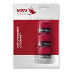Overgrip MSV Overgrip Cyber Wet 3er Pack rot