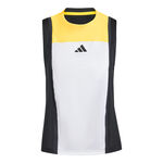 Abbigliamento adidas adidas Match Pro Canottiera Donna-Bianco,Nero