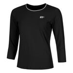 Abbigliamento Racket Roots Racket Roots Teamline Manica Lunga Donna-Nero