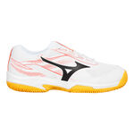 Scarpe da tennis Mizuno Mizuno Break Shot 5 Scarpa Per Terra Rossa Uomini-Bianco,Corallo