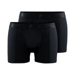 Abbigliamento Craft Craft Core Dry 3-Inch Boxer Confezione Da 2 Uomini-Nero