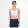 Crew Medium Support Reggiseni Sportivi Donna-Bianco
