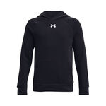 Abbigliamento Under Armour Under Armour Rival Fleece Felpa Con Cappuccio Ragazzi-Nero