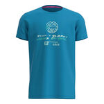 Abbigliamento BIDI BADU BIDI BADU Good Vibes Logo Maglietta Uomini-Blu