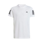 Abbigliamento adidas adidas Club 3Stripes Maglietta Ragazzi-bianco