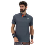 Abbigliamento Lotto Lotto Tech IV Polo Uomini-grigio chiaro