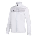 Abbigliamento da tennis Mizuno Mizuno Team Chiba Micro Giacca da allenamento Donna-bianco