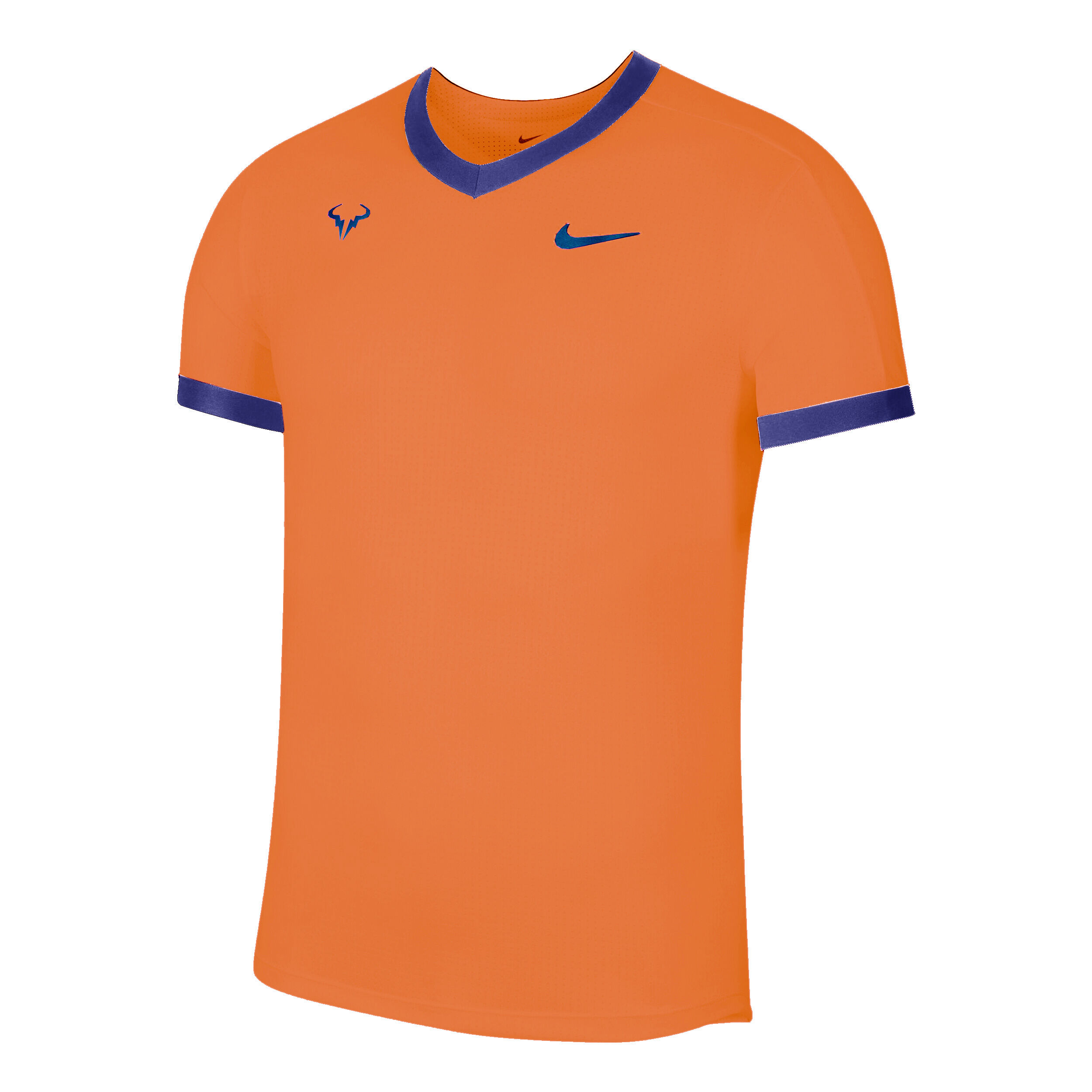 Buy Nike Rafael Nadal Dri Fit Advantage Maglietta Uomini Arancione Blu online Tennis Point CH
