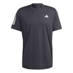 Abbigliamento adidas adidas Club 3-Stripes Maglietta Uomini - nero, bianco