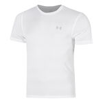 Abbigliamento Under Armour Under Armour Velociti  Camicia da corsa Uomini-bianco, argento